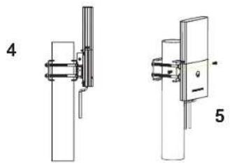 GRANDSTREAM GWN7600LR - Montaje Vertical - 2