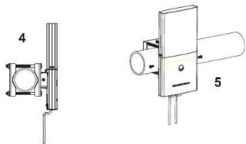 GRANDSTREAM GWN7600LR - Montagem Vertical - 4