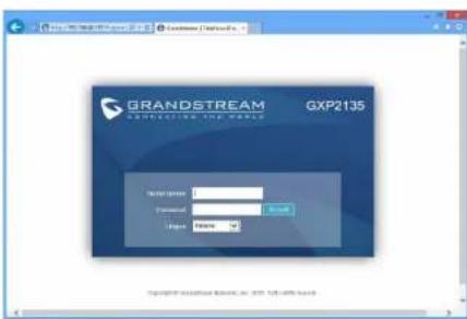 GRANDSTREAM GXP2135 PROTECTION THE WORLD Initial Status: 0 Password: Page: 1996 Copyright © 2004-07-2018 www.grandstream.com