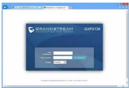 GRANDSTREAM GXP2135 PROFESSIONAL SYSTEMS Name: C:\Users\* Add to none Logist: Format © 2013-04-06
