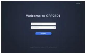 GRANDSTREAM GRP2601 - Konfiguration des GRP2601/P/W via Web-Browser: - 1