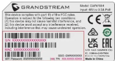 GRANDSTREAM GWN7664 - COLLEGAMENTO DEL GWN7664 ALLA RETE WI-FI PRE DEFINITA - 1