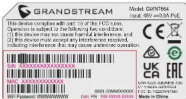 GRANDSTREAM GWN7664 - Wandmontage - 9