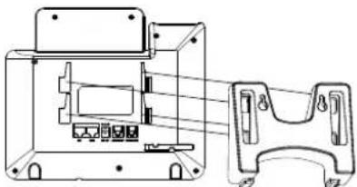GRANDSTREAM GXP1628 - Telefoninstallation (Wandhalterung): - 1
