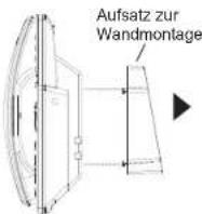 GRANDSTREAM GRP2634 - Installation des Telefons (Wandmontage): - 1