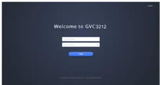 GRANDSTREAM GVC3212 - CONFIGURANDO EL GVC3212 UTILIZANDO UN NAVEGADOR WEB: - 1