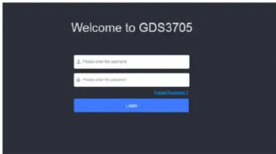 GRANDSTREAM GDS3705 - Nota: - 2