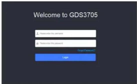 GRANDSTREAM GDS3705 - Remarque: - 2