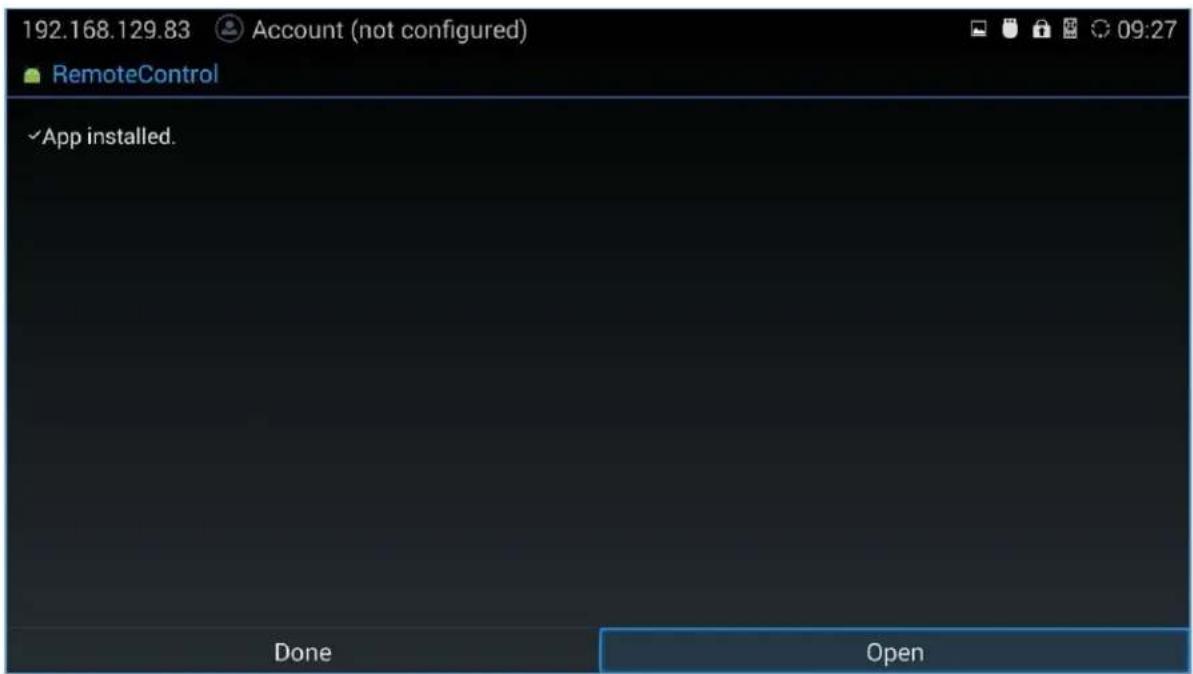 GRANDSTREAM GVC3200 - Install Remote Control App - 6