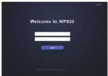 GRANDSTREAM WP820 - ACCEDER A L'INTERFACE DU WP820 - 1