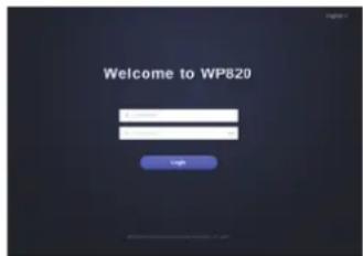 GRANDSTREAM WP820 - ZUGANG ZUR WP820 WEBSCHNITTSTELLE - 1