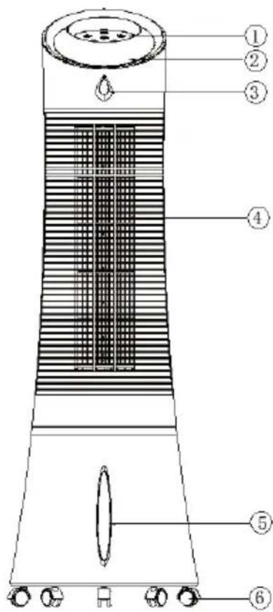 Klarstein Skyscraper Ice Smart - DESCRIPCIÓN GENERAL DEL APARATO - 1