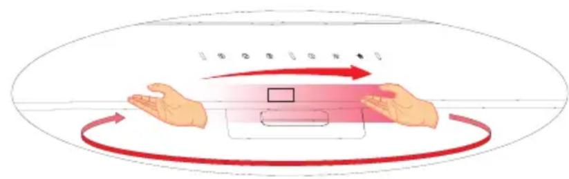 AMICA SIO 655 BG - Sterowanie gestami - 2
