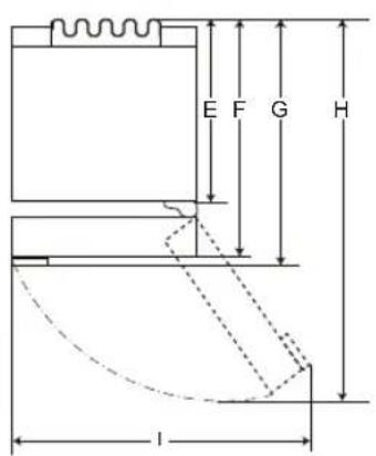LG GBP61SWPFN - Dimensions and Clearances - 2