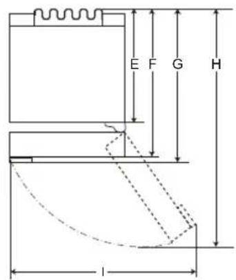 LG GBP61SWPFN - Димензии и дозволи - 2