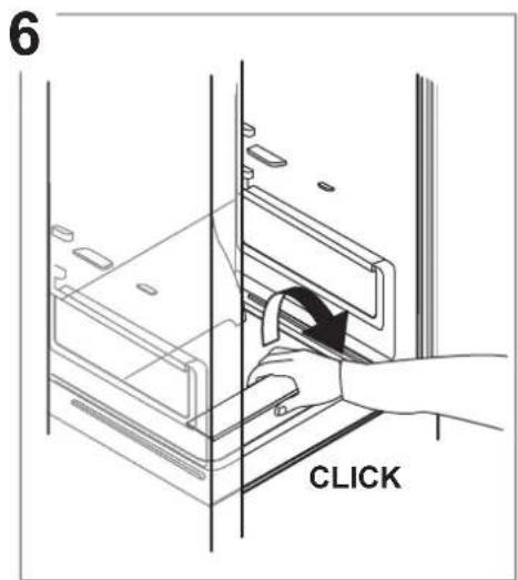 WHIRLPOOL WHC20 T593 P - Dépose du bac du réfrigérateur - 7