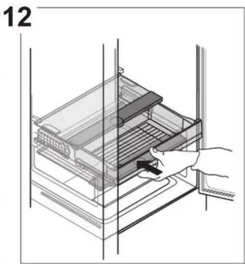 Borttagning av kylskapslåda 13