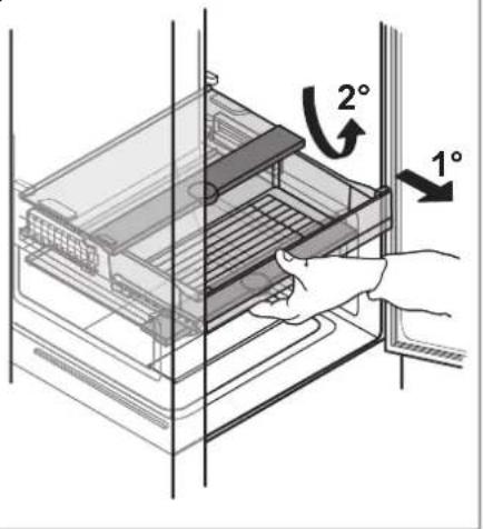 WHIRLPOOL WHC20 T593 P - A hútǒ fiókjának eltávolítasa - 3