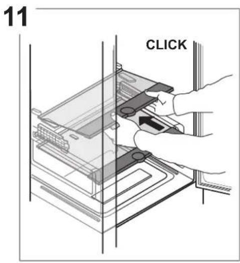 Borttagning av kylskapslåda 12