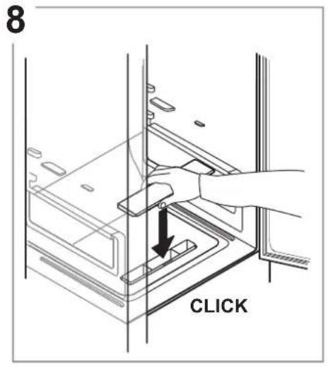 Borttagning av kylskapslåda 9
