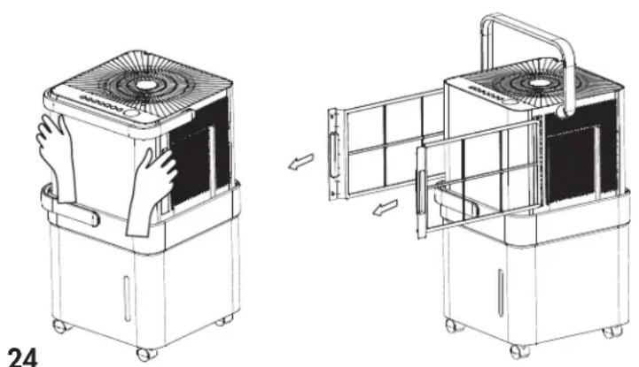 DANBY DDR050BCWDB - Filtre a air - 1