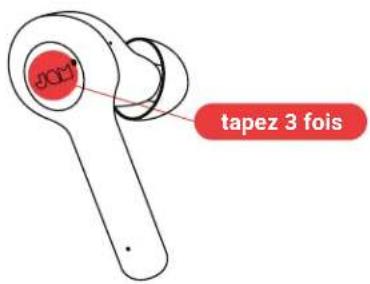 JAM TWS ANC HXEP925 - ÉTAPE 2 – CONNEXION DES ÉCOUTEURS L'UN À L'AUTRE - 2