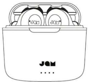 JAM TWS ANC HXEP925 - 使用隨身式充電盒 - 1