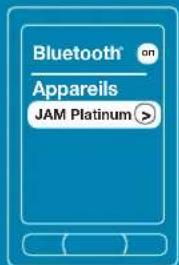 JAM Platinum HXP750 - Connexion bluetooth® (suite) - 1