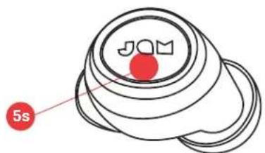 JAM Live Free HXEP909 - EXTINCTION DES ÉCOUTEURS - 1