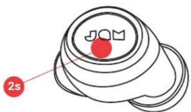 JAM Live Free HXEP909 - PASO 1 - ENCENDER EL AUDIFONO - 1
