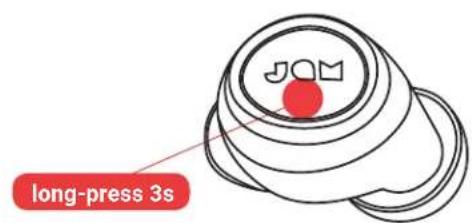 JAM Live Free HXEP909 - CONNECT 1 EARBUD - 1