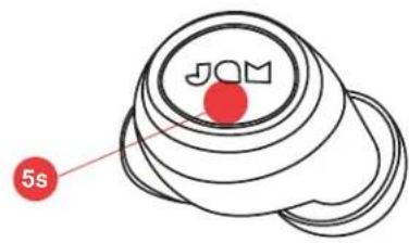 JAM Live Free HXEP909 - SLUK HORETELEFONERNE - 1