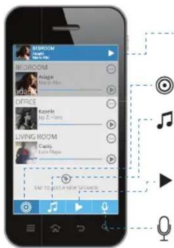 JAM Voice Alexa HXP590A - NAVIGATING THE JAM APP CHOOSE YOUR TUNES - 1