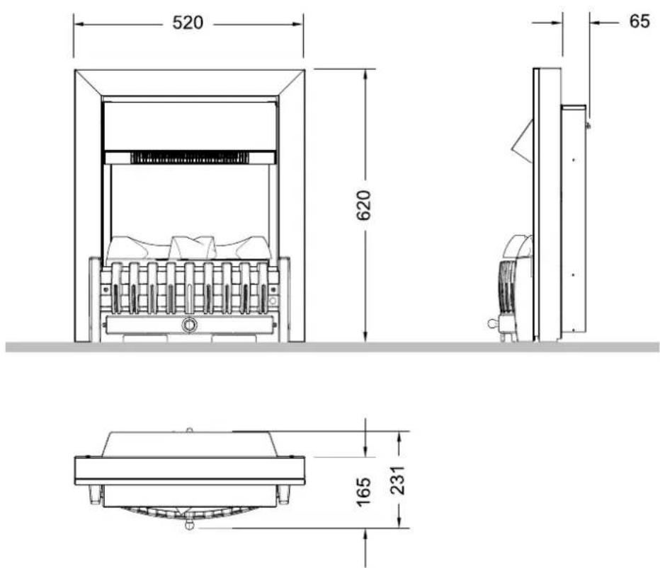 DIMPLEX DNV20CH - Patente / Solicitud de patente - 1