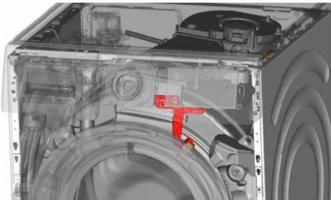 BALAY 3TS394BD - Demontering av lampe i trommel - 1