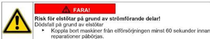 BALAY 3TS394BD - Varningarnas struktur - 2