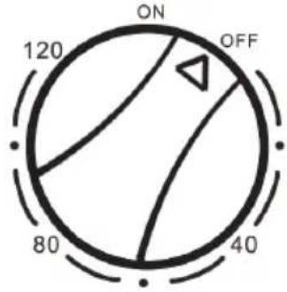 SILVERCREST STV 50 F1 - Switching the fan on and off - 2