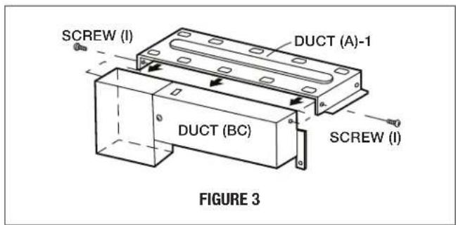 SHARP RK94S27F - STEP 2 - EXHAUST DUCT ASSEMBLY INSTALLATION - 2