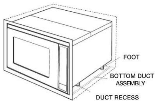 SHARP RK94S27F - STANDARD INSTALLATION INSTRUCTIONS - 1