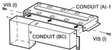 SHARP RK94S27F - ÉTAPE 2 - ENSEMBLE DU CONDUIT D'ÉVACUATION - 2