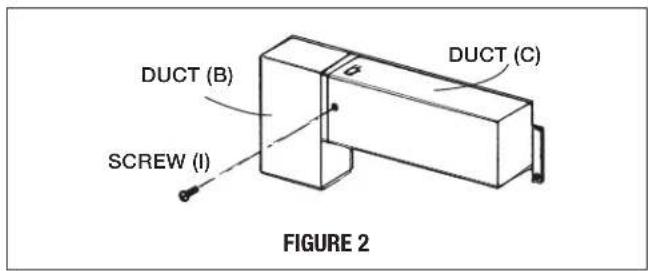 SHARP RK94S27F - STEP 2 - EXHAUST DUCT ASSEMBLY INSTALLATION - 1