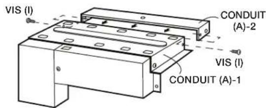 SHARP RK94S27F - ÉTAPE 2 - ENSEMBLE DU CONDUIT D'ÉVACUATION - 3