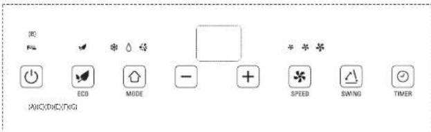 ROWENTA Turbo Eco Sense AU5610 - CONTROL PANEL - 1