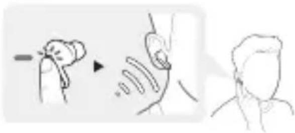 LG Tone Free DFP9 - Listen to the Ambient Sound (LAS) - 1