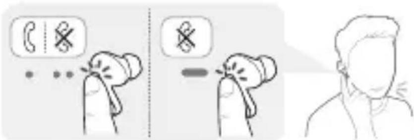 LG Tone Free DFP9 - Functies voor mobiele oproepen - 1