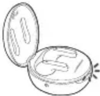 LG Tone Free DFP9 - Sprawdzanie stanu baterii - 1