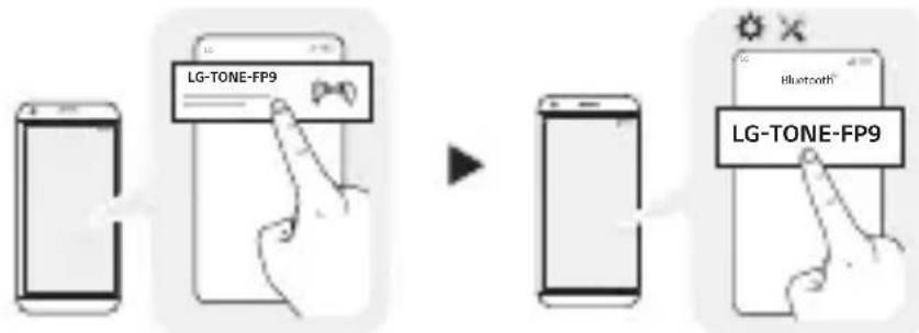 LG Tone Free DFP9 - Szybkie parowanie - 2