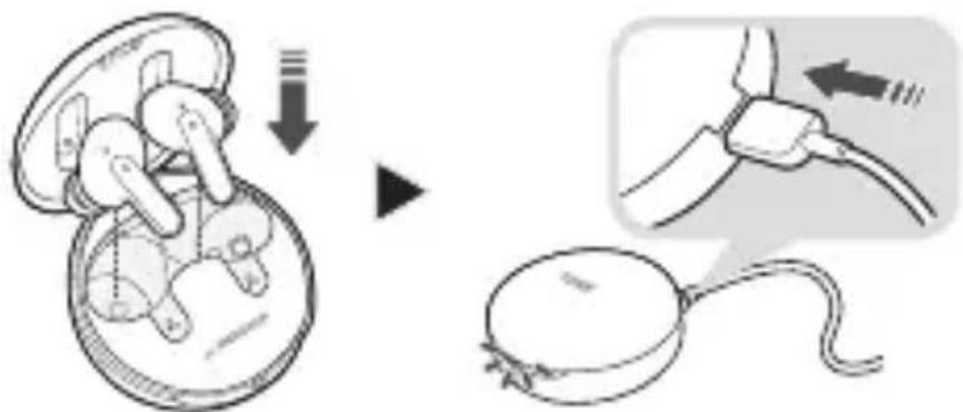 LG Tone Free DFP9 - Vezetékes toltés - 1