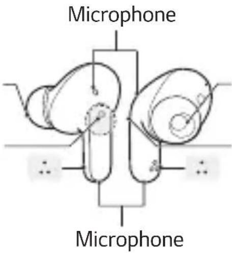 LG Tone Free DFP9 - Earbuds - 1