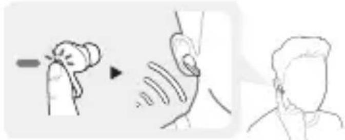 LG Tone Free DFP9 - Luisterenaar het omgevingsgeluid (LAS)/ Actieve ruisonderdrukking(ANC) - 1